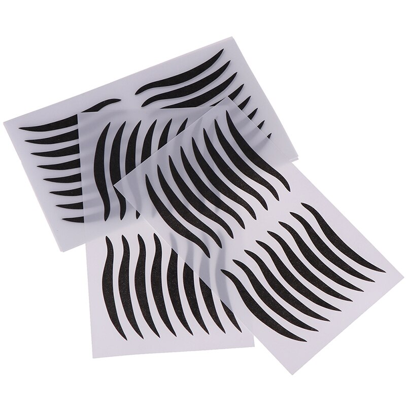 10 stk sexet stil øjne mærkat eyeliner tape skønhed eyeliner mærkat makeup værktøj sort øjenlåg værktøj