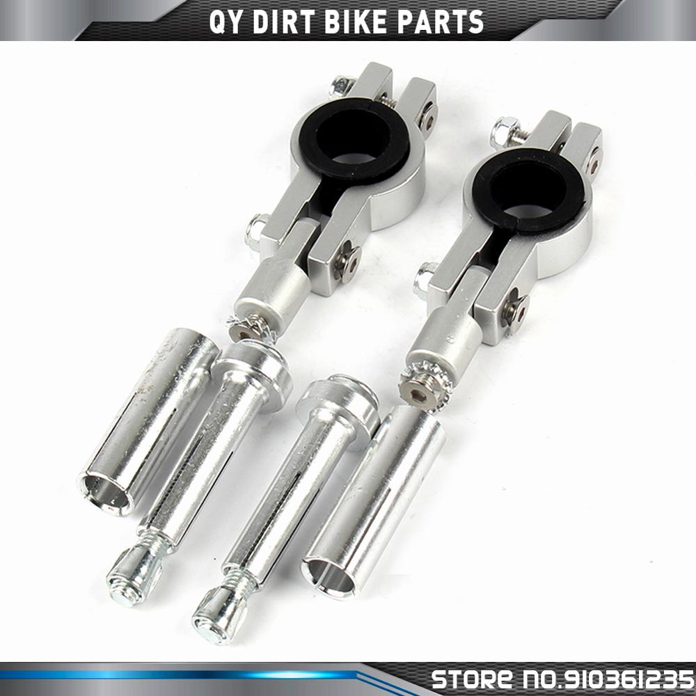 Motorcycle Dirt Bike ATV Quad 1-1/8 28mm Handlebar hand guards Clamps Mount Kit 22mm handguards Mount Parts