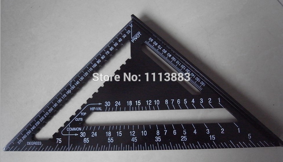 Rafter Square Metric Rafter Square, Framing Square, 7inch