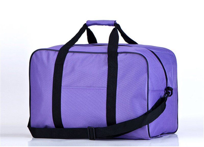 Frauen Falten Duffle Reisetasche Weibliche Sport Hand Gepäck Wochenende Tasche Große-Kapazität Seesack Veranstalter Taschen