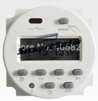 LCD Digitale Programmeerbare Timer 12V24V110V220V Tijdrelais Switch