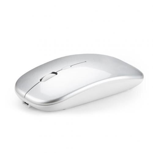 2.4G bezprzewodowy USB akumulator Bluetooth 5.0 cichy do gier myszka do PC Laptop: J