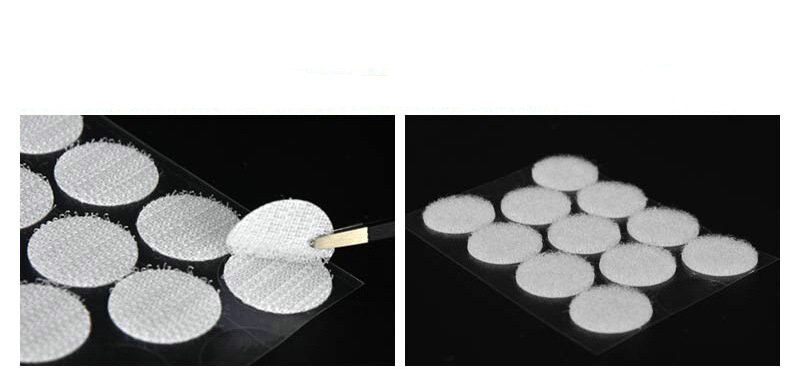 POLKA DOT Velcro Velcro tape adhesive tape self-adhesive tape small DOTS, tear-pull tape Hook Loop 50Pairs 100Pairs