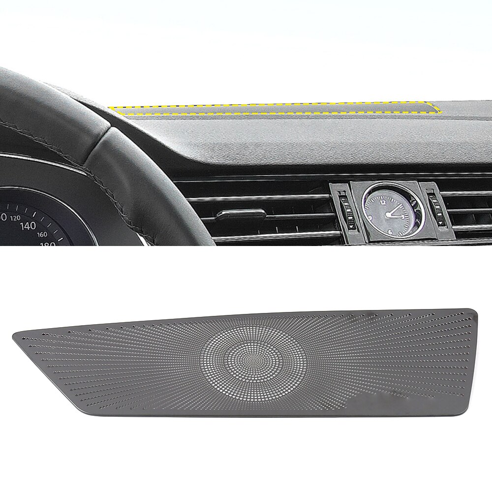 For VW Volkswagen Arteon CC Stainless Car Door Panel Loudspeaker Pad Speaker Cover Trim Frame Sticker Accessories