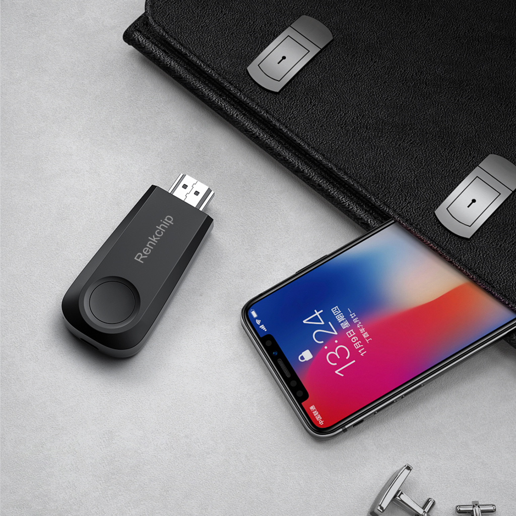 Wireless Display Receiver Adapter, HD WiFi Receiver for PC Tablet Mobile Phone to HDTV/Monitor/Projector