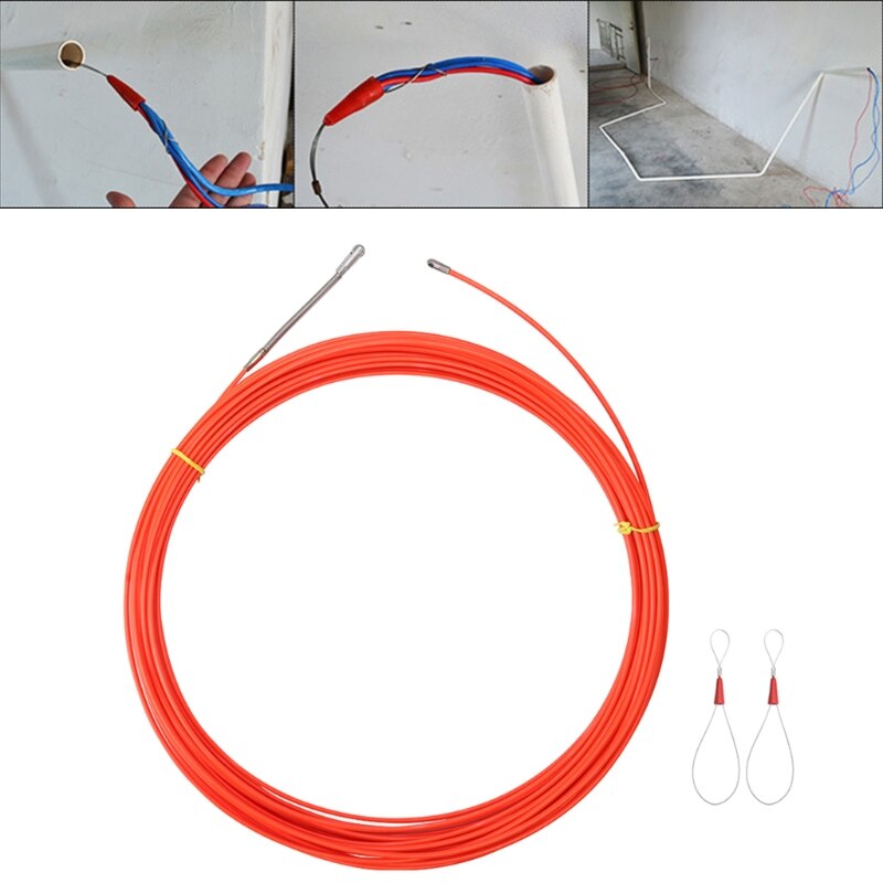 5/10/15/20/25m/30m Cable Puller Electrical Wire Fish Tape Cable Wire Puller Electrician Hand Tools