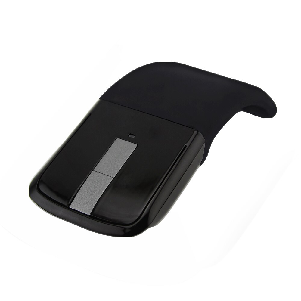 Wireless Mouse Folding Computer Mouse Arc Touch Bluetooth Mice 1200DPI Ergonomic Gaming Mause For Gamer Laptop Mac: Mice Without Adapter