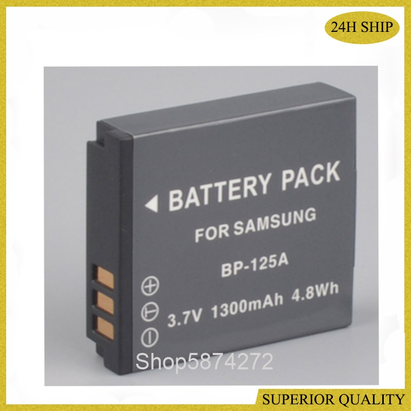 Voor Samsung BP125A Batterij HMX-M20 T10 Q10 Q20 Q30 Q300 IA-BP125A