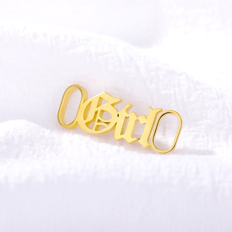Nette Baby Mädchen Edelstahl Schuh Schnalle Sternzeichen Schuh Schnalle Für Frauen Männer Gold Schnürsenkel Tag Charme Schmuck Zubehör BFF