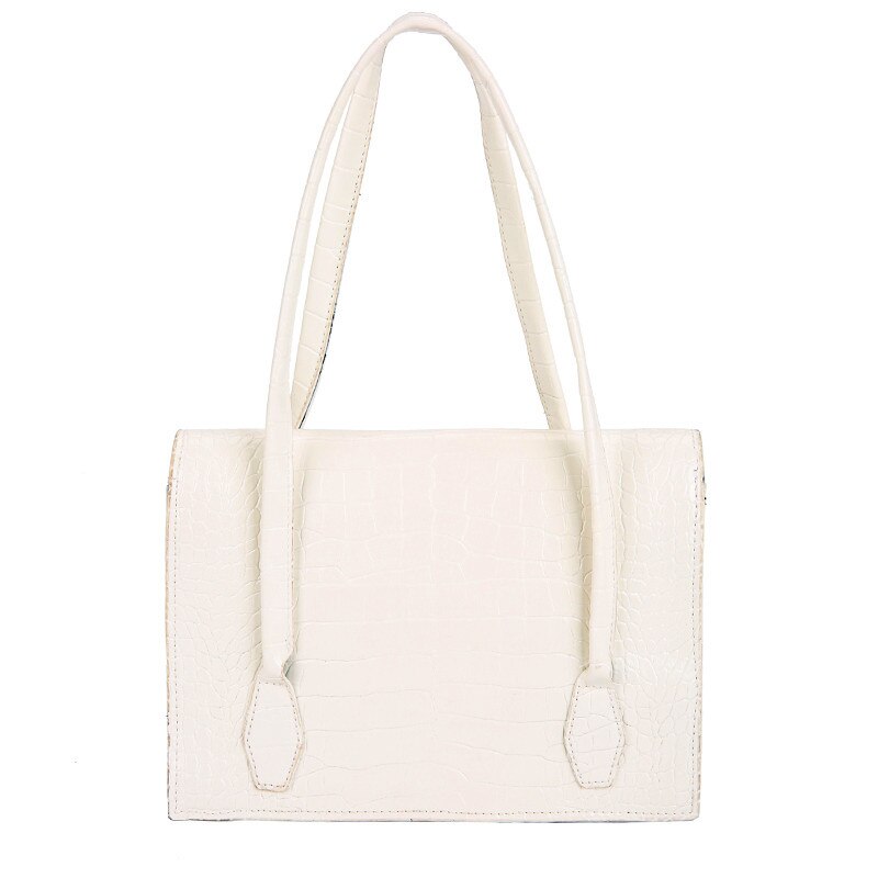 sommer neue Koreanische Ausführung der umhängetasche handtasche kette wilde riss druck wilden schulter taschen Frauen Schulter Taschen: weiß