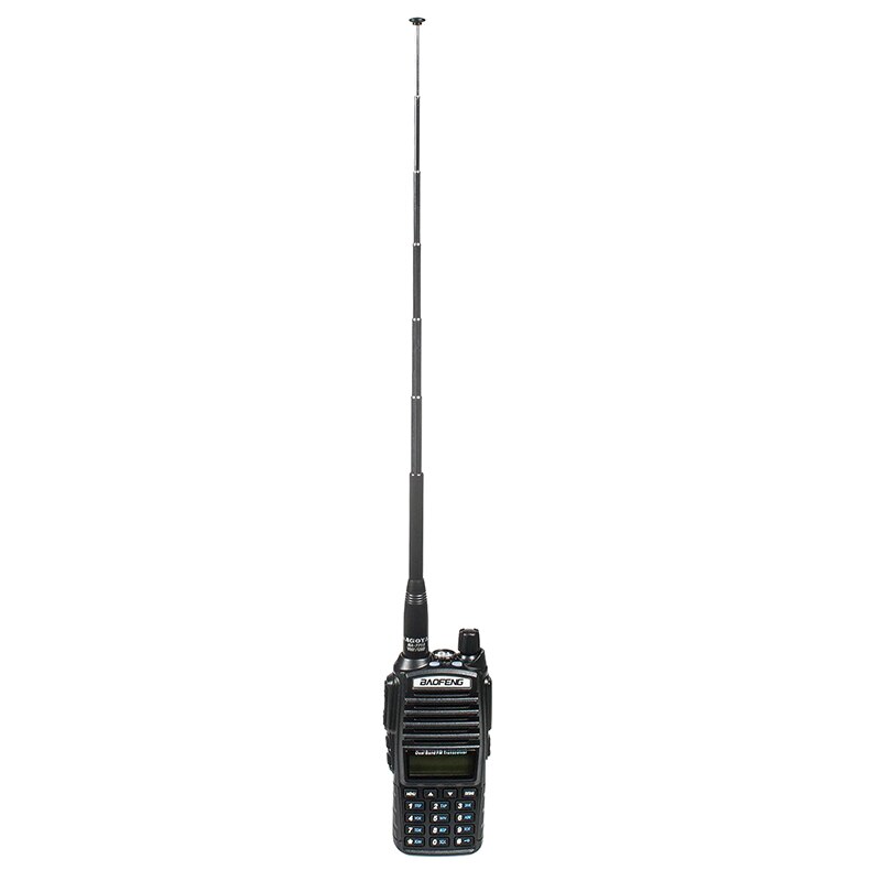 Nagoya NA-771R Telescopica Sma-Femmina Vhf/Uhf Dual Band Antenna per Baofeng UV-5R UV-82 UV-9R Più GT-3 Walkie talkie Ham Radio