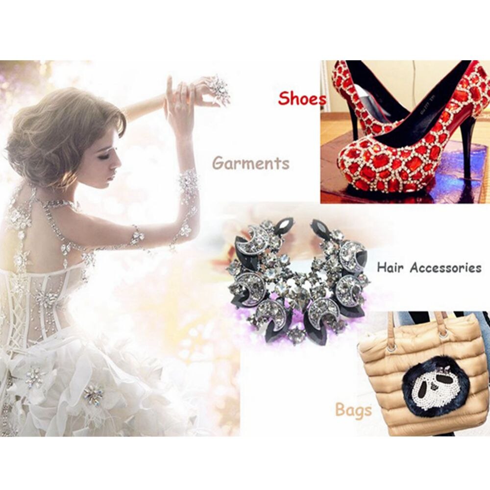 Golden Shadow Niet Hotfix Platte Achterkant Steentjes Gold Champagne Kristallen Strass Stenen Voor Nail Art Decoratie
