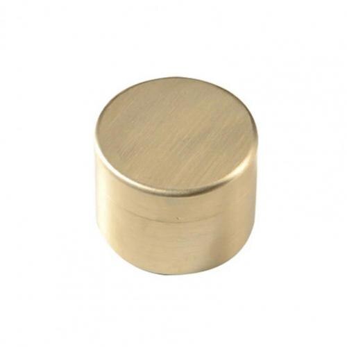 Storage Box Round Compacted Retro Style Multifunctional Brass Outdoor Waterproof Organizer for Jewelry: GoldS