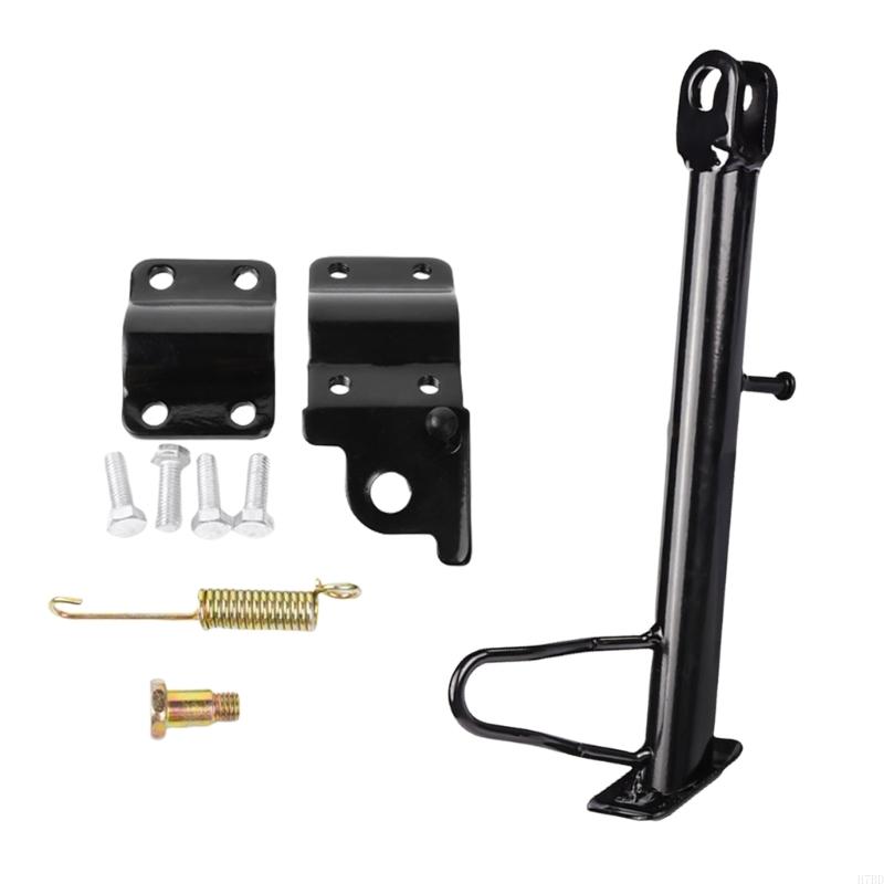 H7BD 14-24 Motos Kickstand Modificación Universal Side para mayoría del soporte soporte lateral reemplazo motos