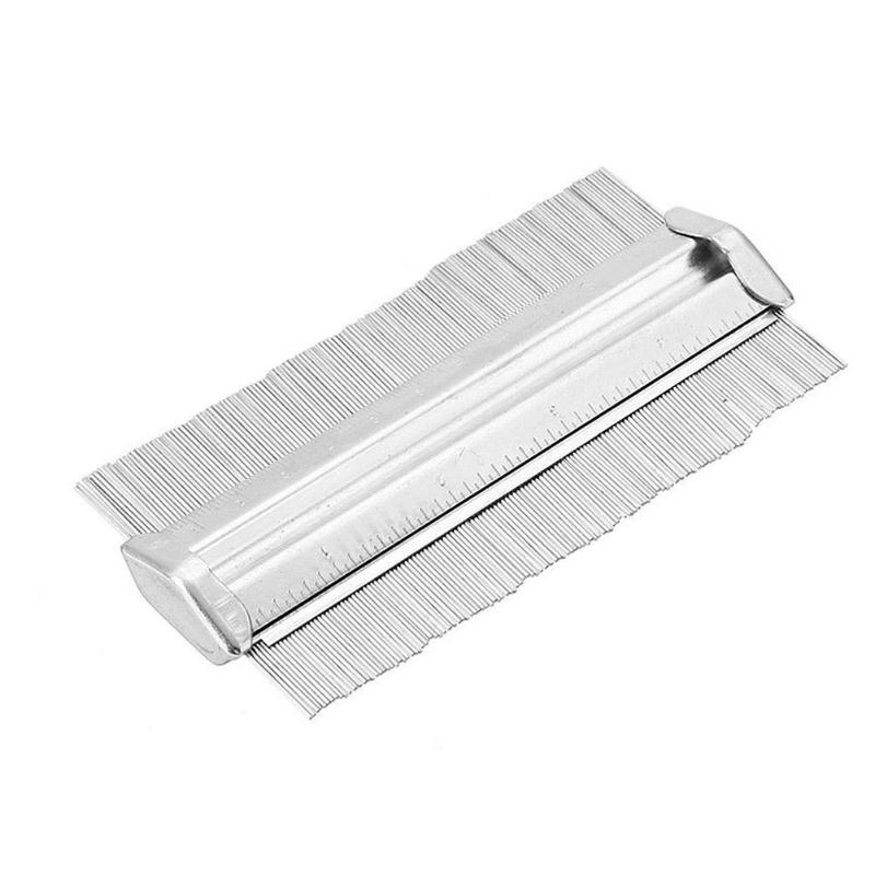 VKTECH 5 Inch Plastic Profile Print Gauge Meter Contour Marking Wood Tool Tiling Laminate Pattern Mosaics General Tools