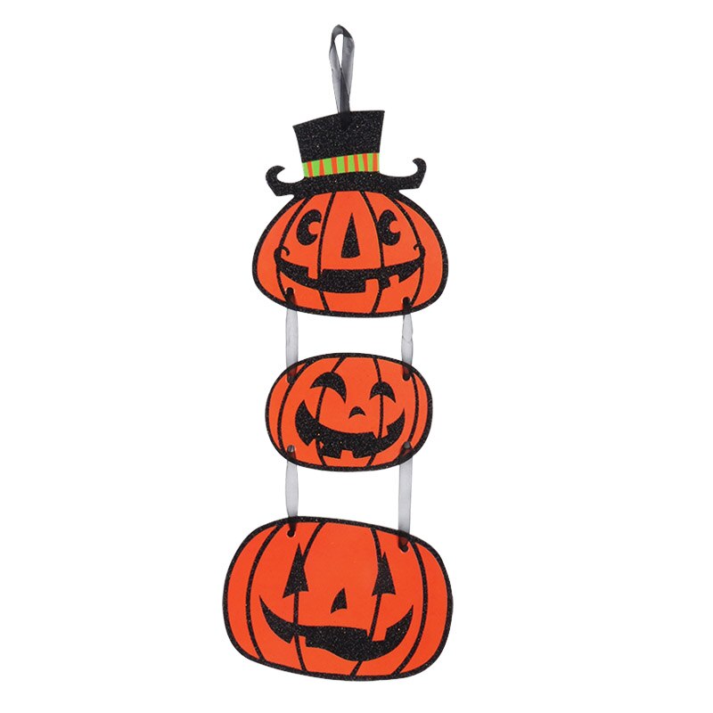 Halloween Pompoen Skelet Opknoping Banner Veranda Teken Welkom Teken Thuis Indoor/Outdoor Voordeur Veranda Yard Opknoping Decor Craft