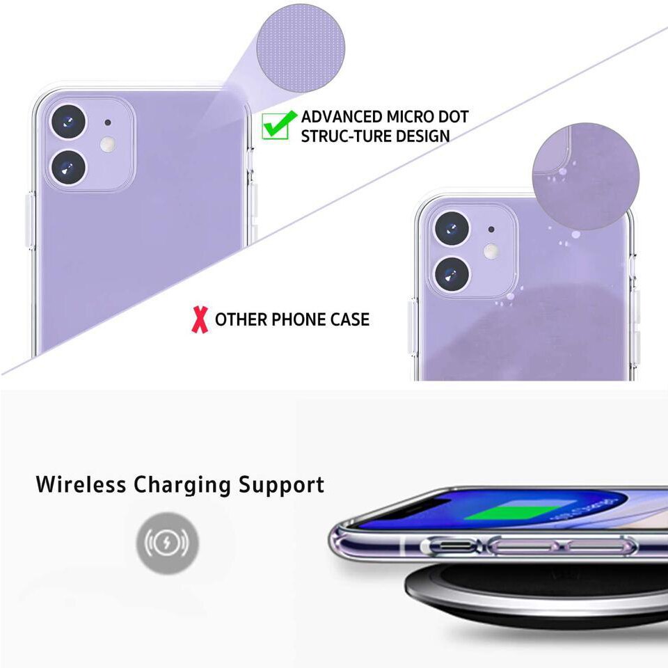 Ultra thin Slim Clear Case For iPhone 11 Pro Max 11Pro XS X XR 7 8 Plus 6 6S SE 12 Mini Transparent Cover Phone Accessories