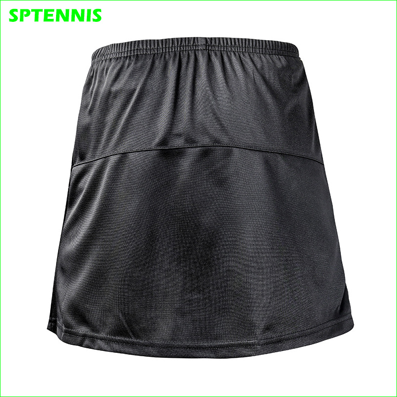 Kvinders buste nederdel bordtennis badminton træning fitness a-line mini nederdel med shorts slim fit