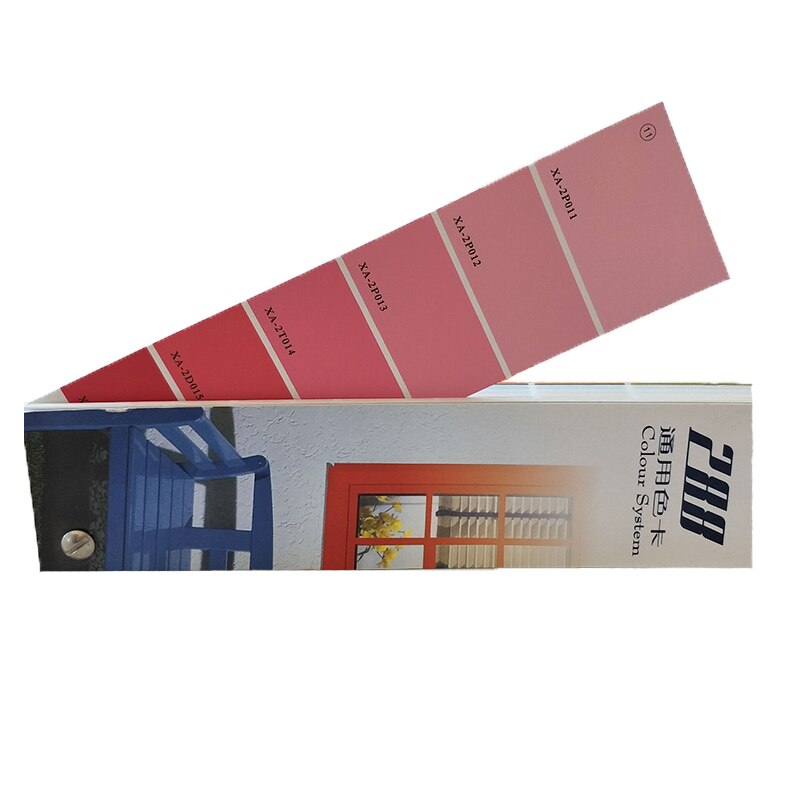 Chinese architectural paint color card, /288 color / standard universal color card / paint color card