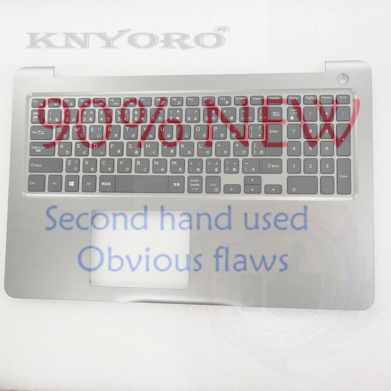 Dell Inspiron 15 5565 5567 Keyboard Palmrest Assembly (Without Touchpad) - Model MY5XC