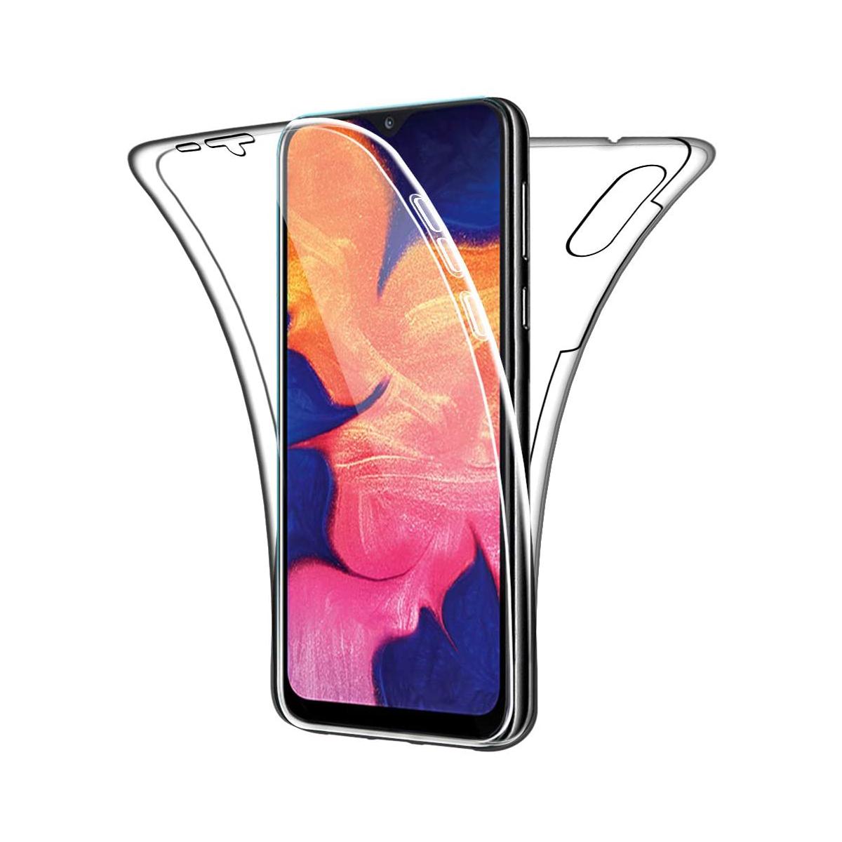Tpu Case 360 Voor Samsung A10 A10S A20 A20E A20s A30s A30 A40 A50 A70 A80 A90. Volledige Behuizing Dubbele Gezicht Transparante Mobiele