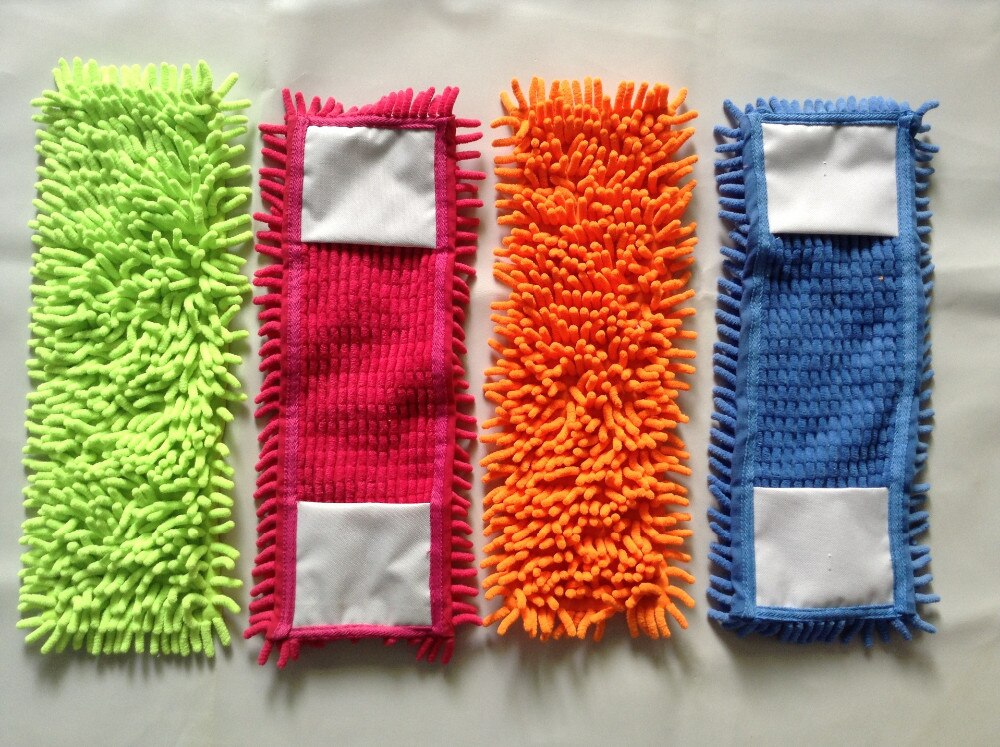 Mops Floor 20-30 Seconds 2kg Chenille 1 Mop Head Home Dust Refill Microfiber Top Household Replacement