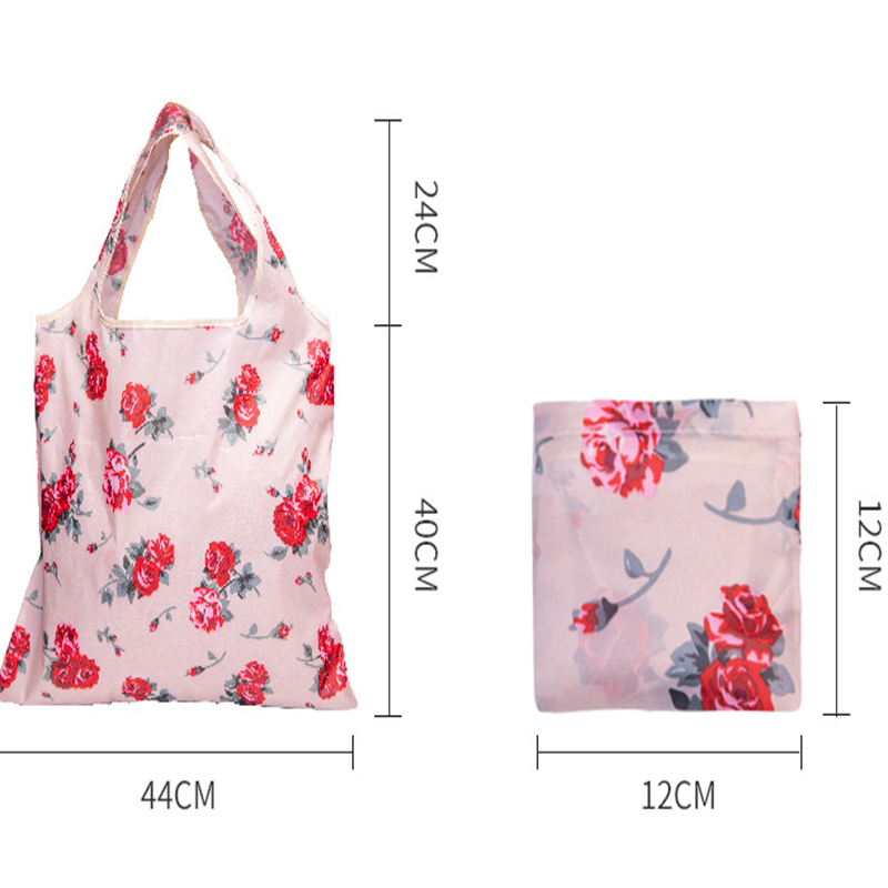 Large Size Foldable Shopping Bag Reusable Eco-friendly Waterproof Backpacks Tote Grocery Foldable Storage Bag Shopper bag