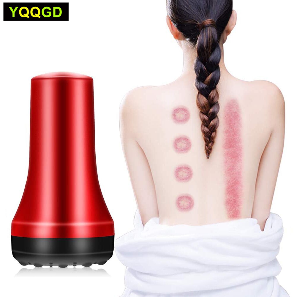 Elektrische Cupping Gua Sha Schrapen Tool, Oplaadbare Cellulite Vacuüm Cupping Therapie Massager,Body Pijnbestrijding Lymfatische Massage