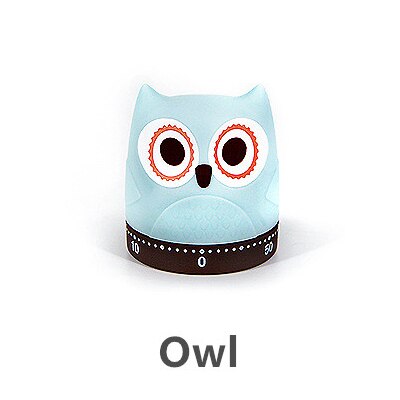 Animal Shaped Kitchen Timers Gadgets Reminder Alarm Clock Kitchen Accessories Helper Timers 60 Minutes Bell For Cooking Frying: Owl