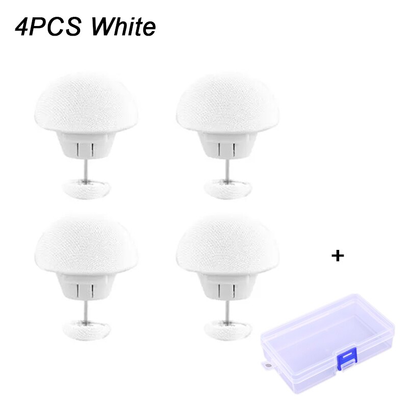 8/4 sztuk prześcieradło chwytaki antypoślizgowe wyposażone kołdra uchwyt arkusza kształt grzyba prześcieradło materac uchwyt do arkuszy domu: 4pcs White with box