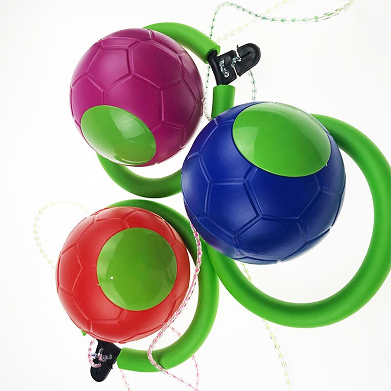 1Pcs Kip Bal Outdoor Fun Sport Speelgoed Klassieke Skipping Speelgoed Oefening Coördinatie En Kracht Reactie Training Swing Bal