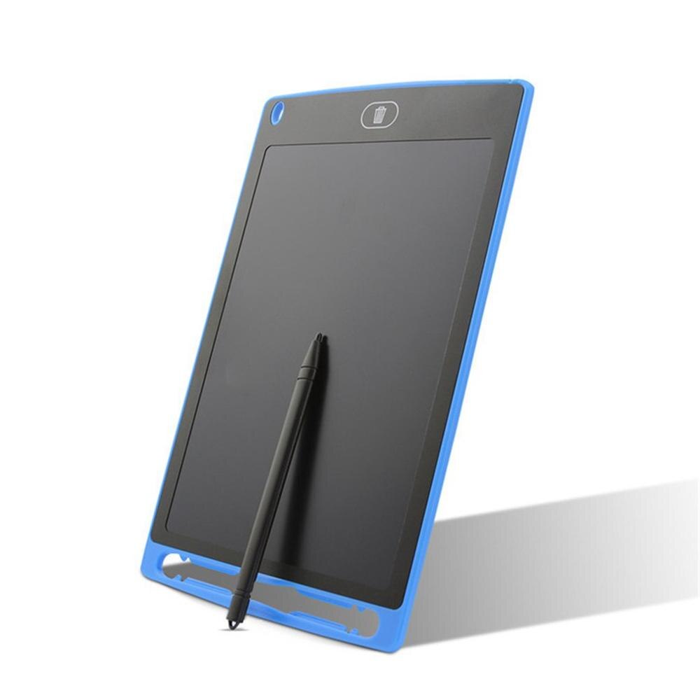 LCD escritura Tablet 8,5 pulgadas Digital dibujo tableta electrónica de escritura a mano Placa de gráficos niños tablero de escritura: Azul