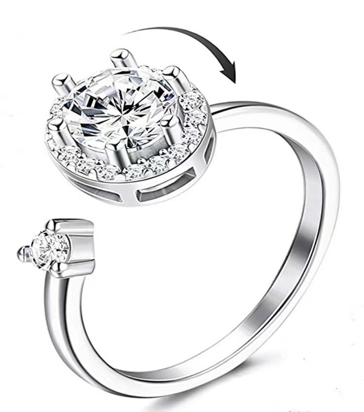Bague Argentée Avec Cabochon Photo Fleur Tournesol - Neuf Avec étiquettes