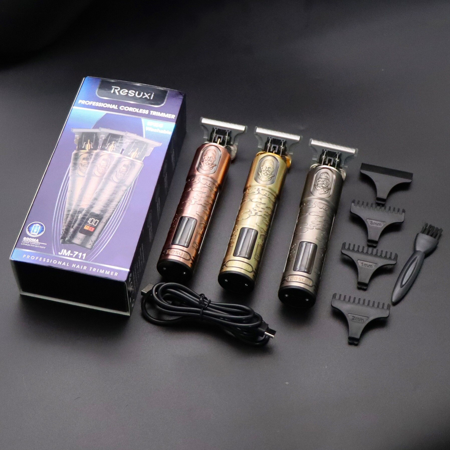 T9 0Mm Professionele Tondeuse Baard Trimmer Elektrische Oplaadbare Mannen Haar Scheerapparaat Baard Kapper Hair Cut Snijden Machine