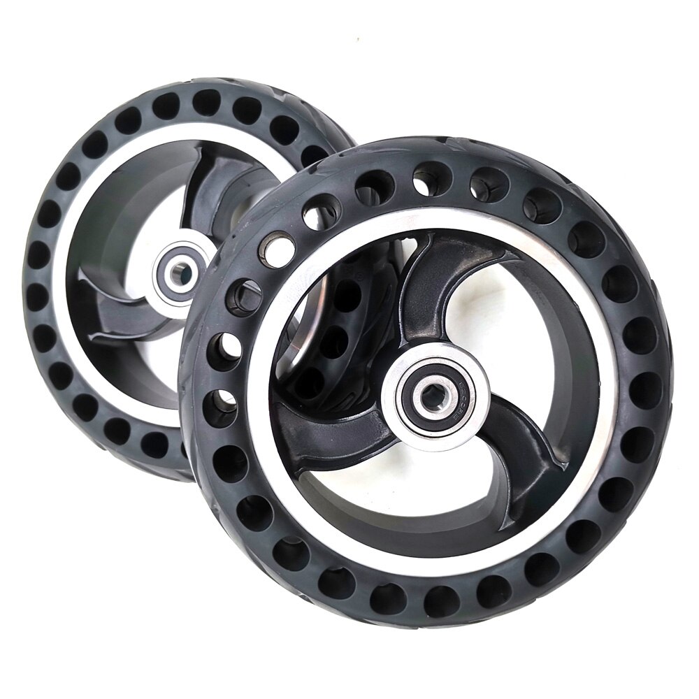 8 Inch Alloy Hub Honeycomb 200x50 Solid Tire Free Pneumatic Tire for Scooter Accessories E Scooter Parts
