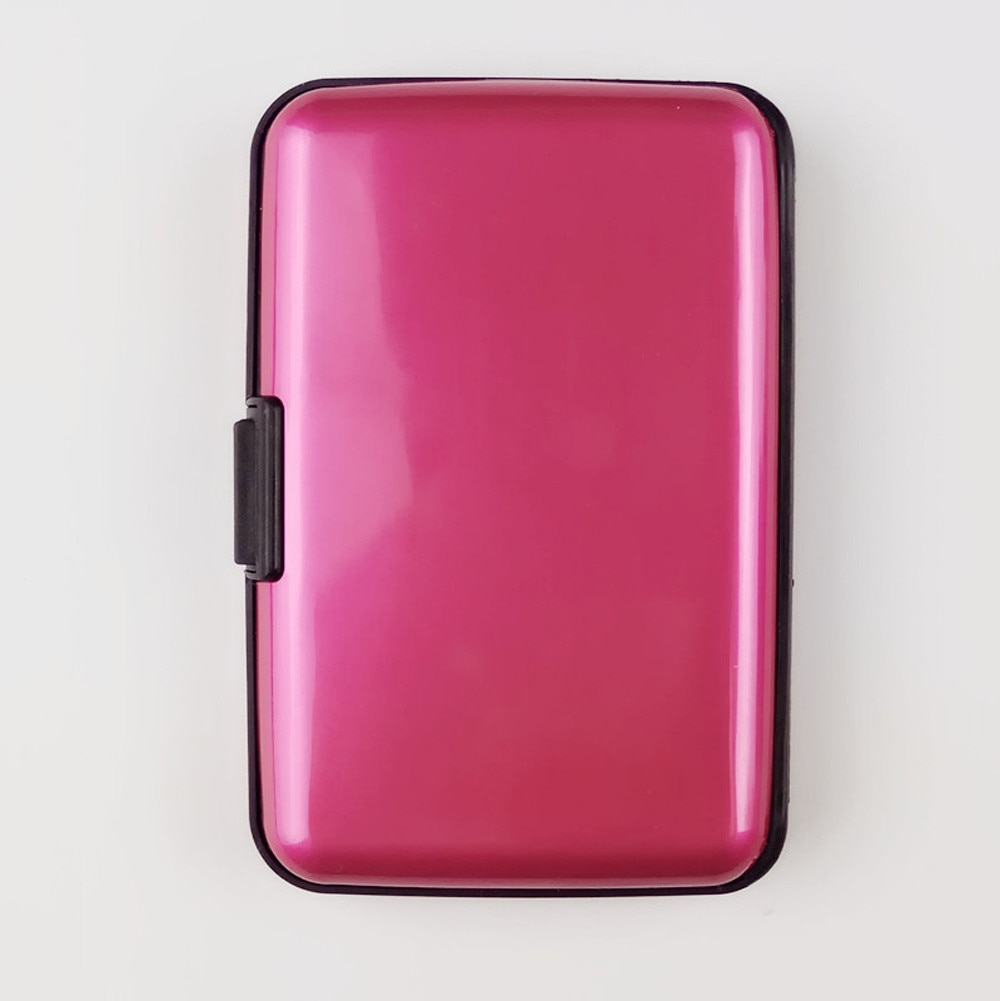 Heren Kaarthouder Heren Waterdicht Zaken ID Credit Card Wallet Plastic Pocket Case #20