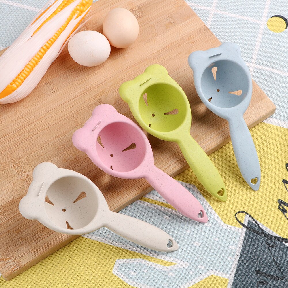 Separador de huevos de yemas, tamizado de yemas, Blanco NICEYARD, herramientas de cocina para Chef, utensilios de cocina de plástico para el hogar, accesorios de cocina