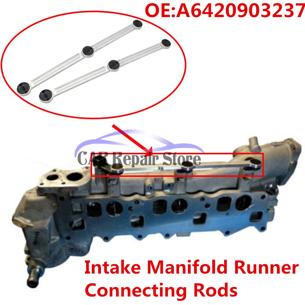 Car Part Intake Manifold Runner Connecting Rods For Mercedes Diesel 3.0L Repair Chrysler OM642 A6420903237 6420907737 64209032