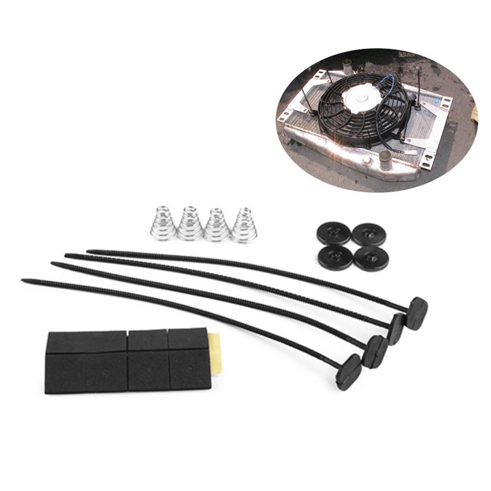 Auto Auto Universele Elektrische Cooling Radiator Montage Gewijzigd Fan Vervanging Slim Pull Push Racing Elektrische Radiator