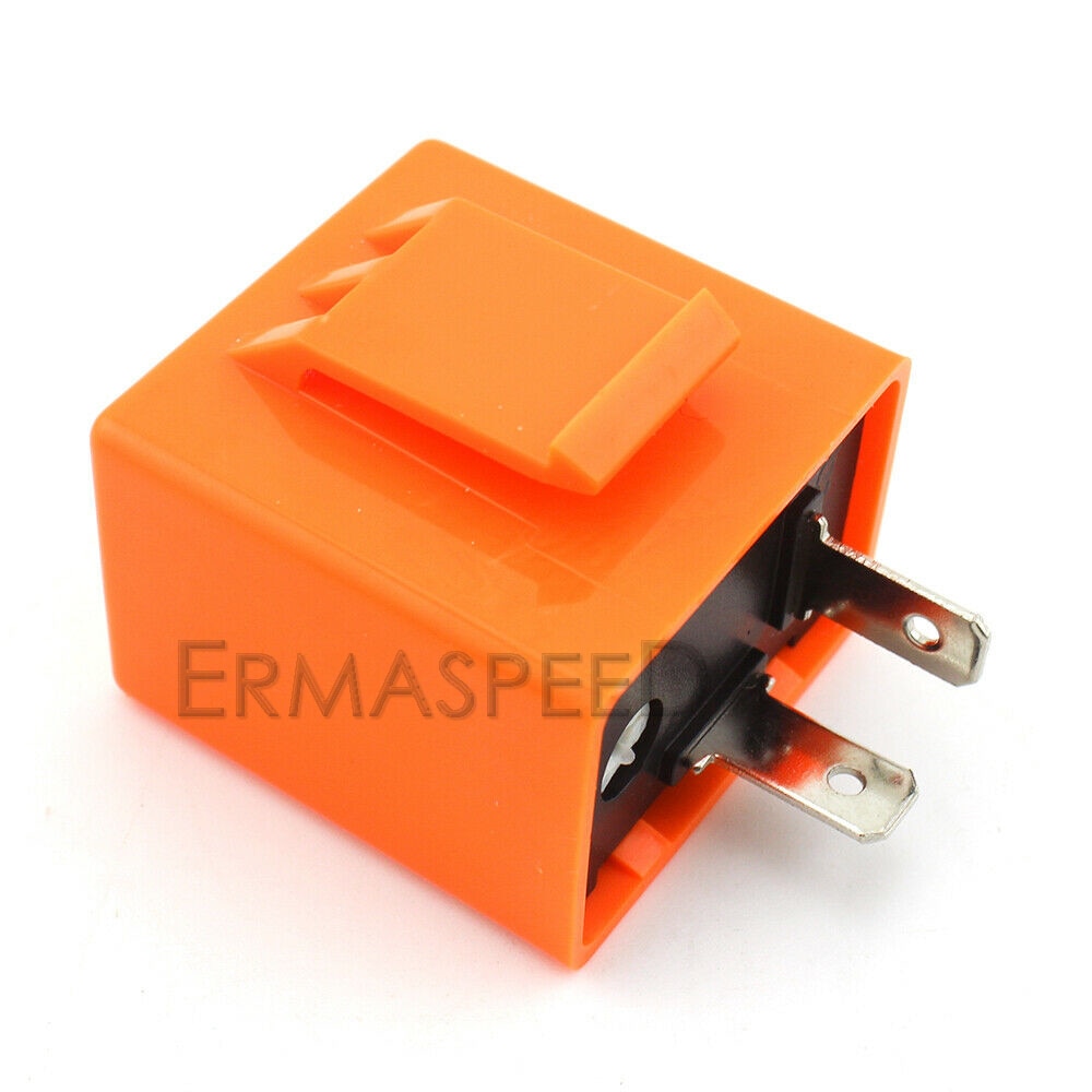 12v 2- polet motorcykel led blink relæ blinklys indikator elektronisk blink signal kontrol til kawasaki yamaha suzuki ktm