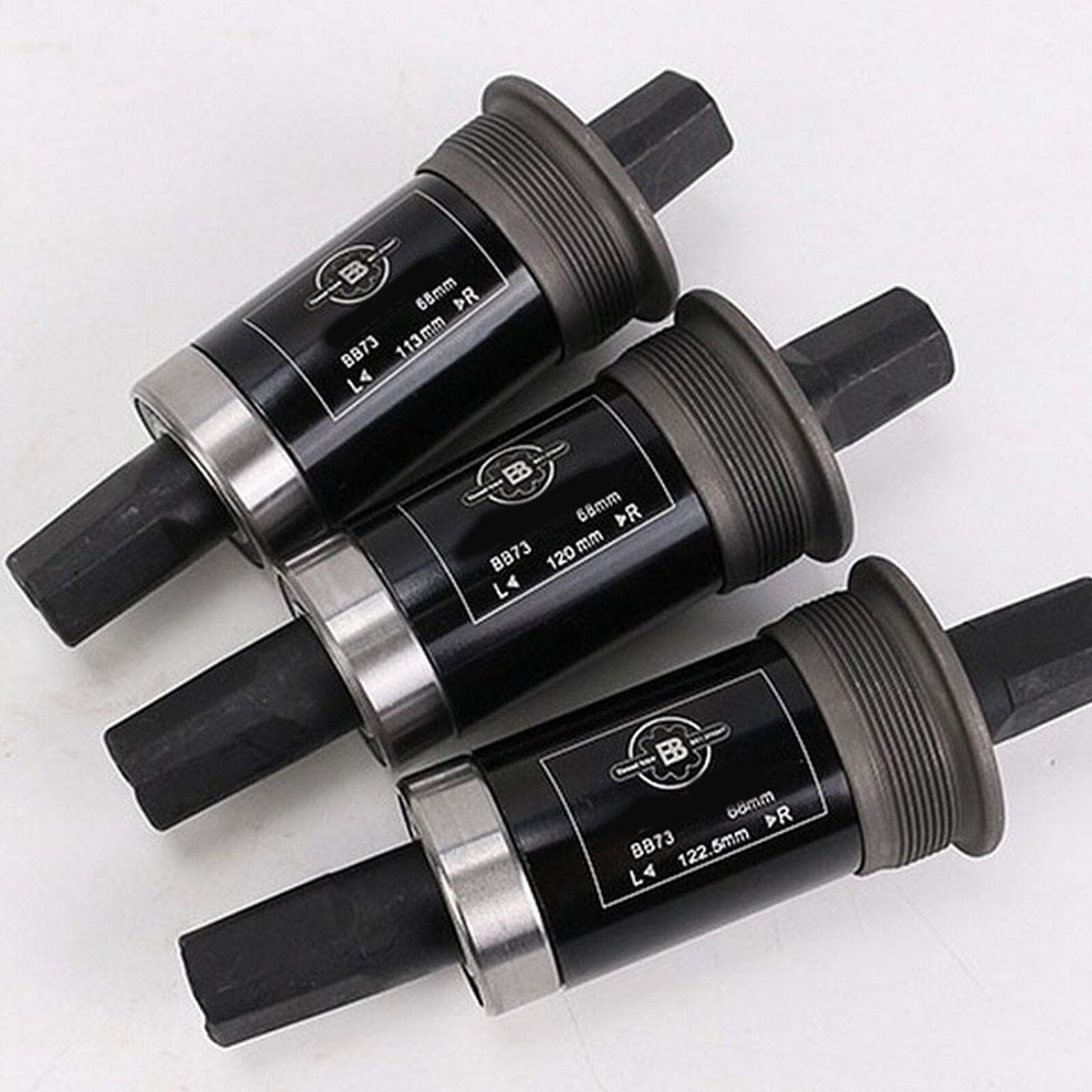 Vierkante Mtb Fiets Trapas 68Mm Fiets Vierkante Taper Schroefdraad Trapas Bb Voor Vierkante Tapered Crankstel