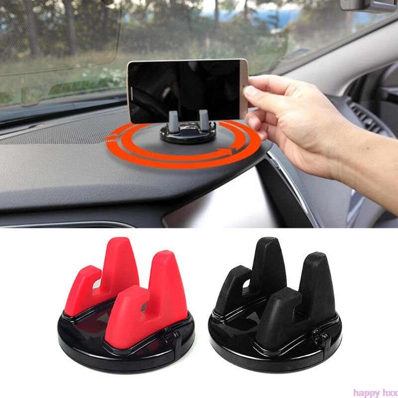 Auto Telefoon Houder Stands Draaibaar Ondersteuning Anti Slip Mobiele 360 Graden Mount Dashboard GPS Navigatie Universele Auto Accessoires