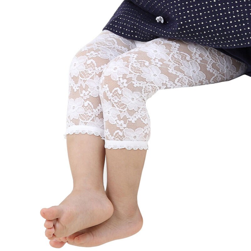 0-4 år småbørn baby piger blonde blomster tights sommerbukser