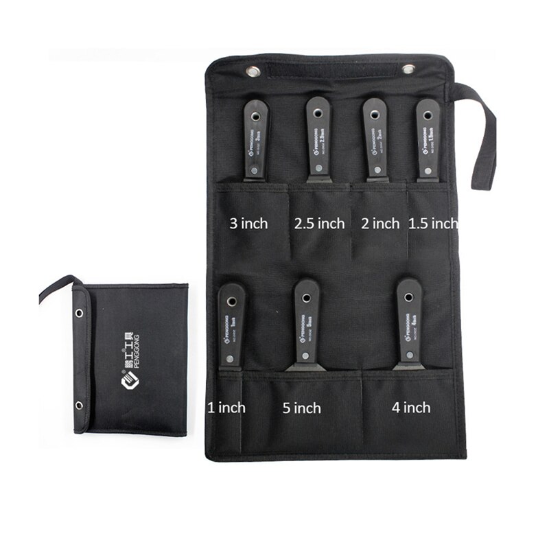 Putty Knife Set Wall Shovel Putty Scraper Blade 1&quot; To 5&quot; Multi-specification Paint Plastering Knife Construction Tool