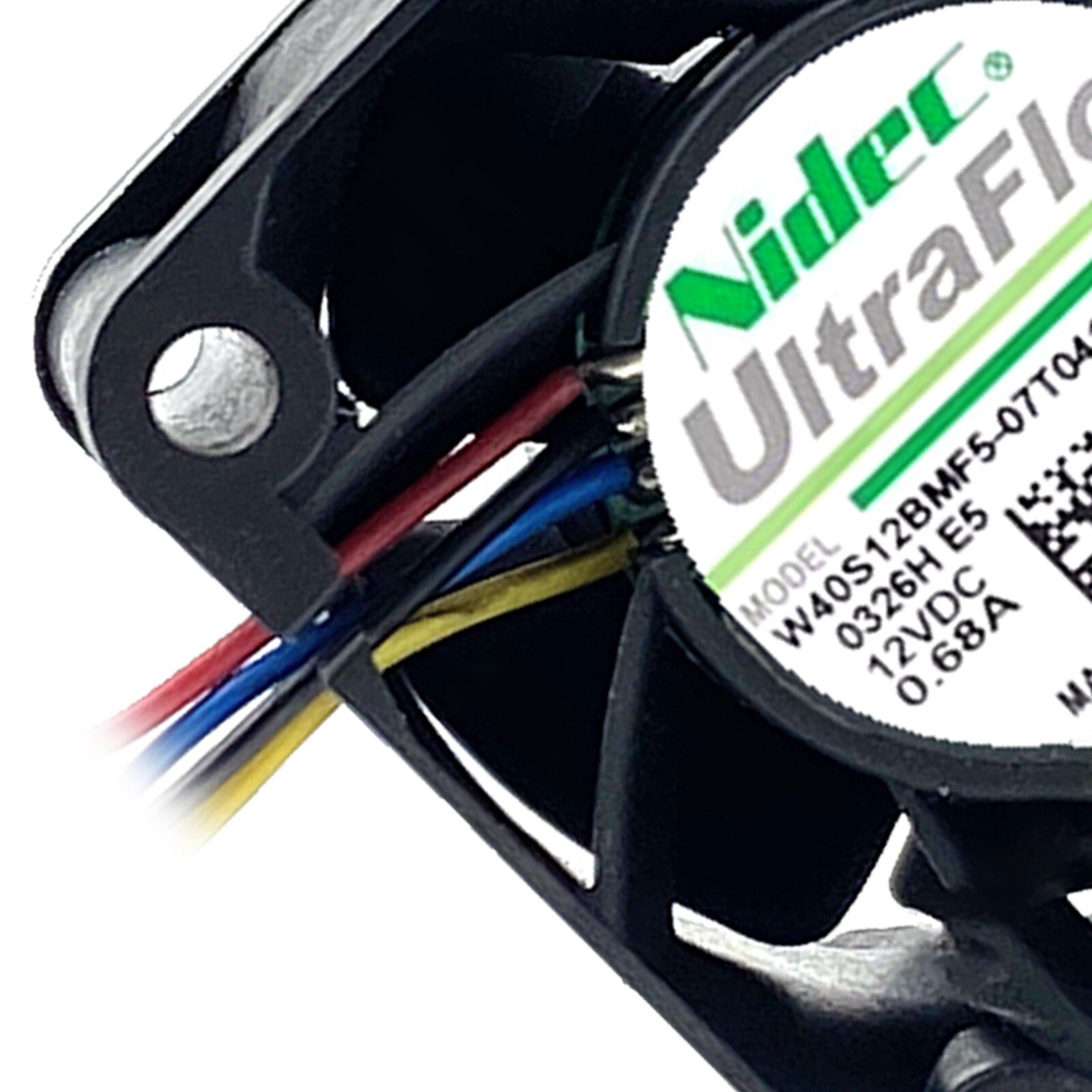 Antminer APW8 APW9 APW9 APW12 sostituzione ventola Nidec UltraFlow 4x4x2.8 12V 2spillo fan