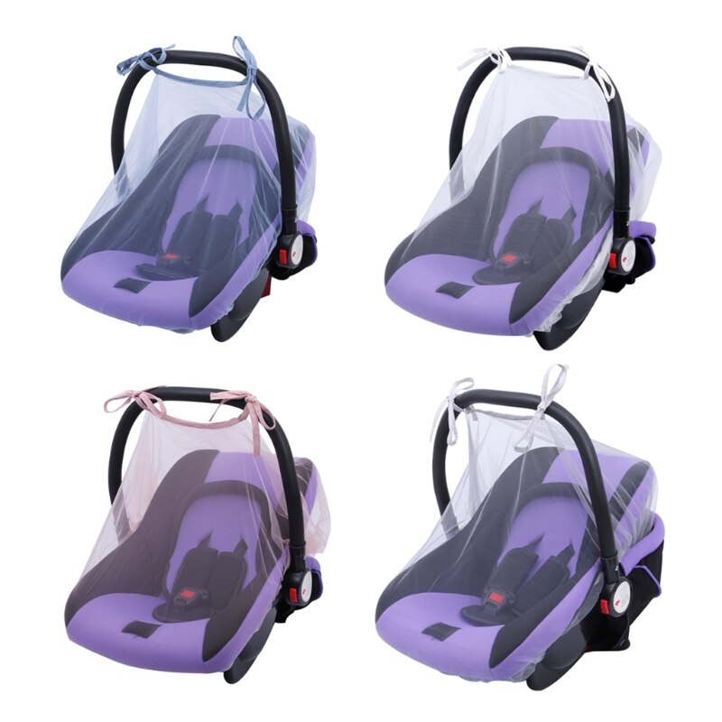 Baby Kids Klamboe Pasgeboren Baby Bescherming Mesh Voor Kinderwagens/Carriers/Autostoeltjes/Wiegen Kinderwagen Accessoires