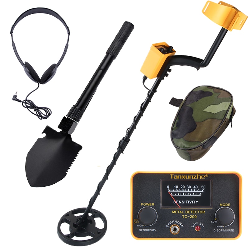 Underground Metal Detector Pinpointer Metal Detector TC-200 Gold Depth Metal Detectors accurate locatingTracker treasure hunter