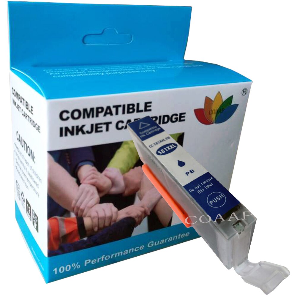 10pk Compatible pgi580 cli581 ink for Canon PGI 580 PGBK CLI 581 BK/C/M/Y XL for PIXMA TS8150 TS8151 TS8152 TS9150 TS9155