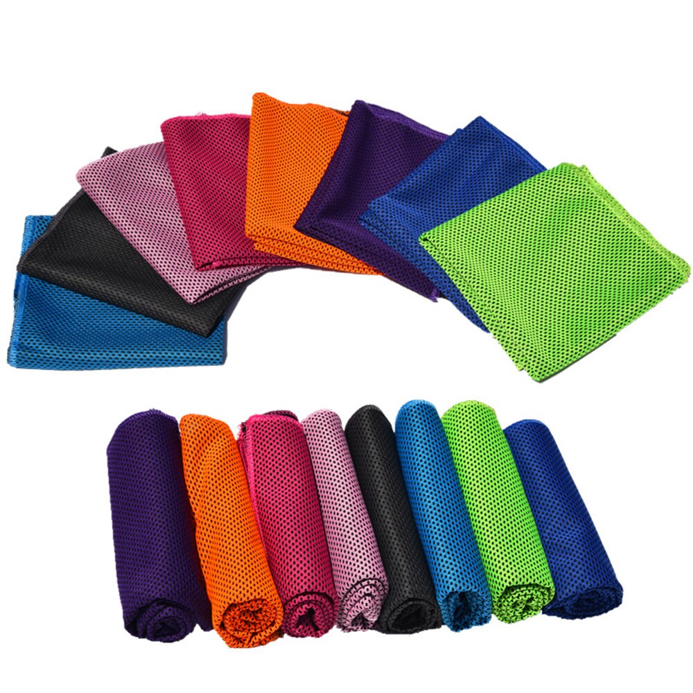 Microfiber Sport Handdoek Snelle Koeling Ice Gezicht Handdoek Sneldrogende Strand Handdoeken Zomer Blijvende Instant Chill Handdoeken Voor Fitness yoga