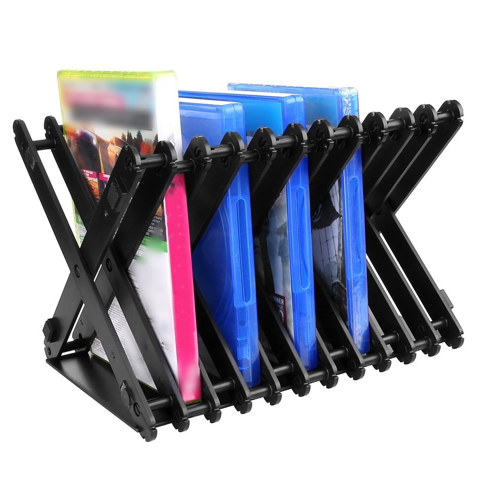 Game Disc Holder PS5 PS4 Series Disc Storage Bracket Used for Disc Storage Saving Space, Disc Base, Game Accessories Storage Box